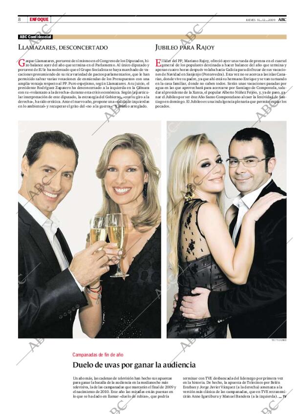 ABC MADRID 31-12-2009 página 8