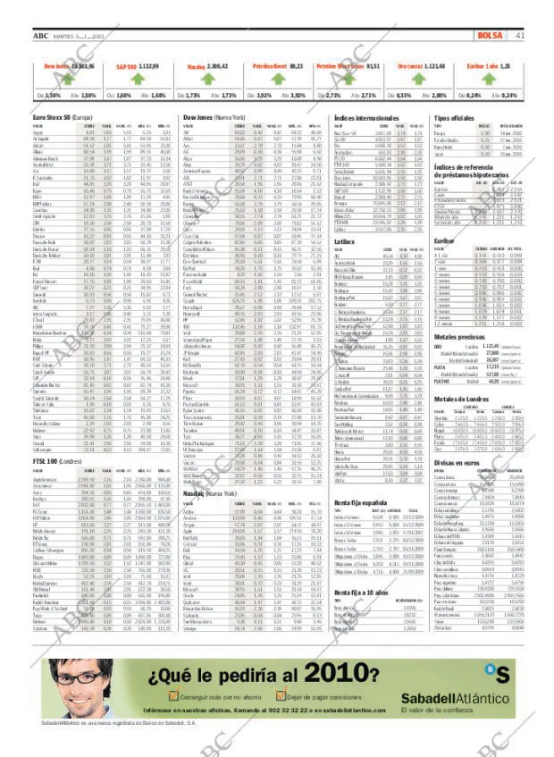 ABC MADRID 05-01-2010 página 41