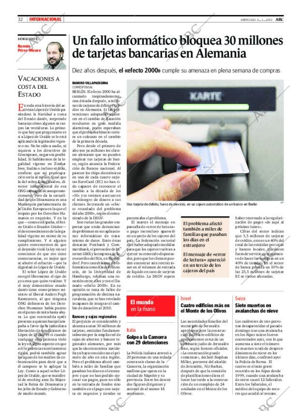 ABC MADRID 06-01-2010 página 32