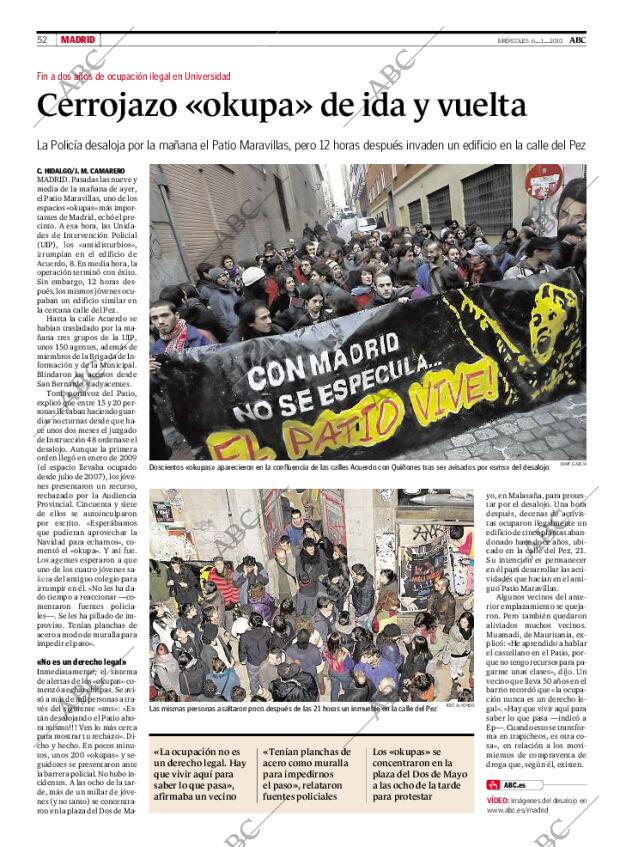 ABC MADRID 06-01-2010 página 52
