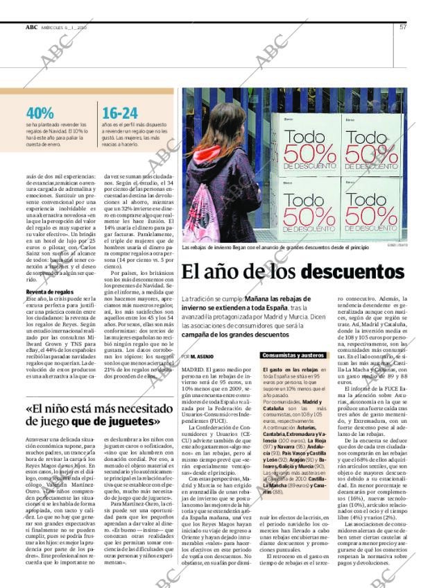 ABC MADRID 06-01-2010 página 57