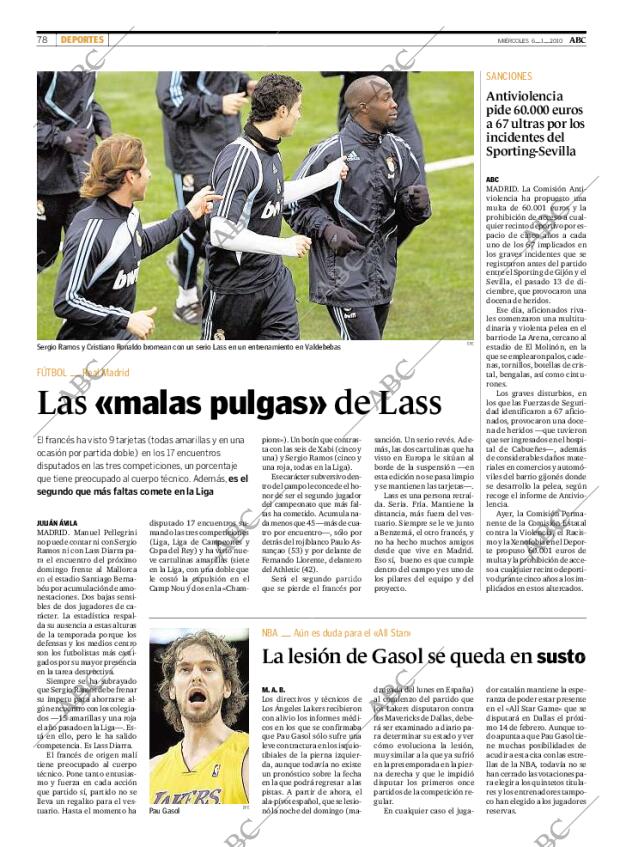 ABC MADRID 06-01-2010 página 78