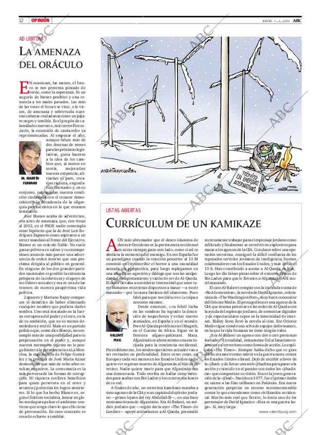 ABC MADRID 07-01-2010 página 12