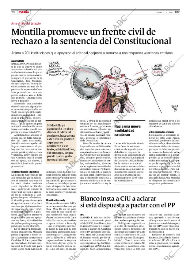 ABC MADRID 07-01-2010 página 20