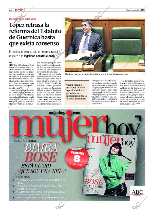 ABC MADRID 07-01-2010 página 22