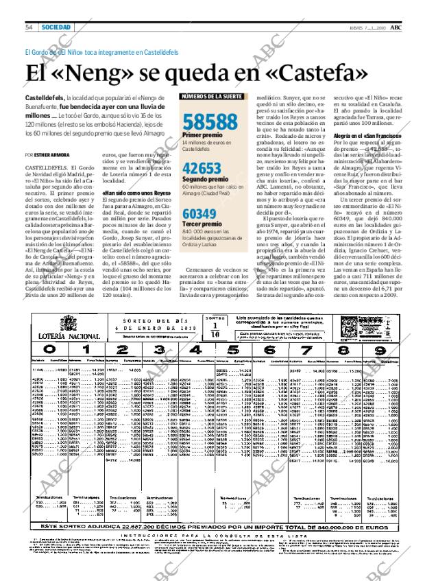 ABC MADRID 07-01-2010 página 54