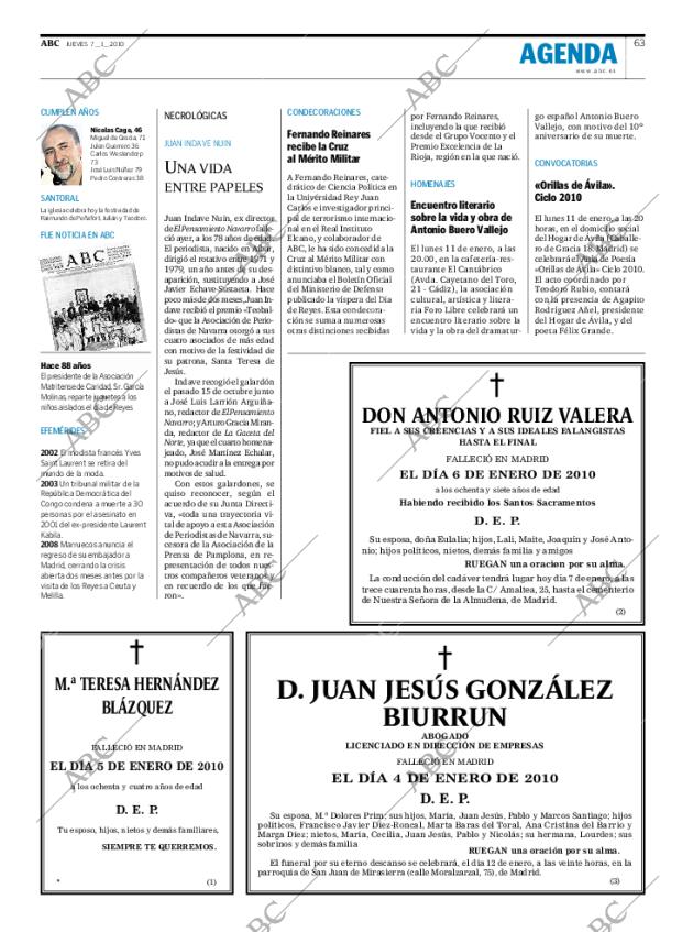 ABC MADRID 07-01-2010 página 63