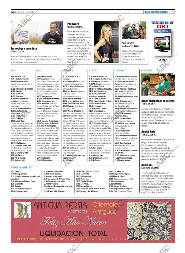 ABC MADRID 07-01-2010 página 87