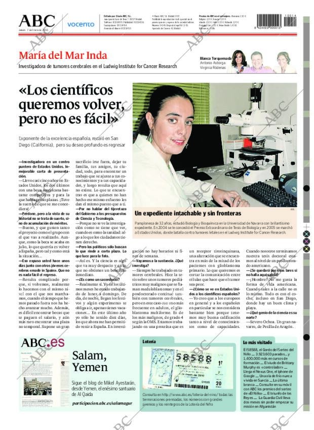 ABC MADRID 07-01-2010 página 88