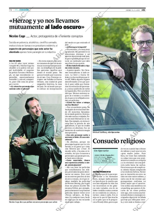 ABC MADRID 08-01-2010 página 74