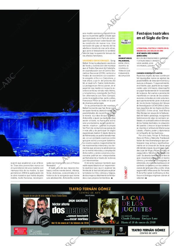 CULTURAL MADRID 09-01-2010 página 27