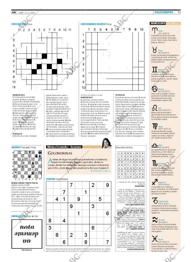 ABC MADRID 11-01-2010 página 91