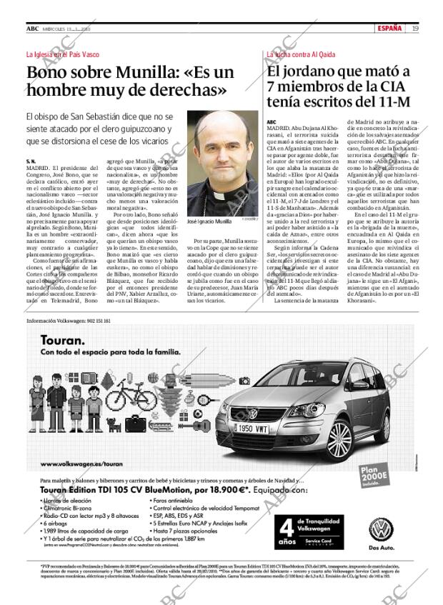 ABC MADRID 13-01-2010 página 19