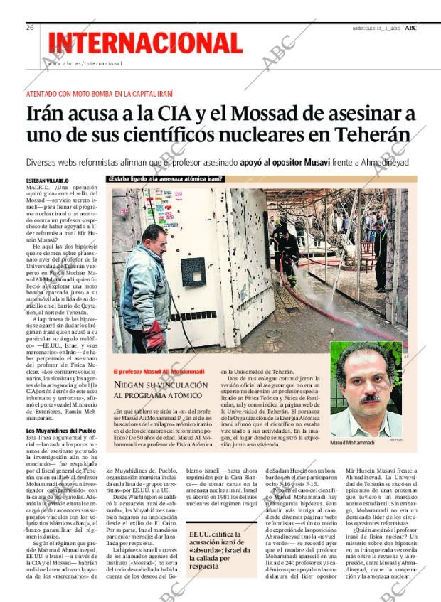 ABC MADRID 13-01-2010 página 26
