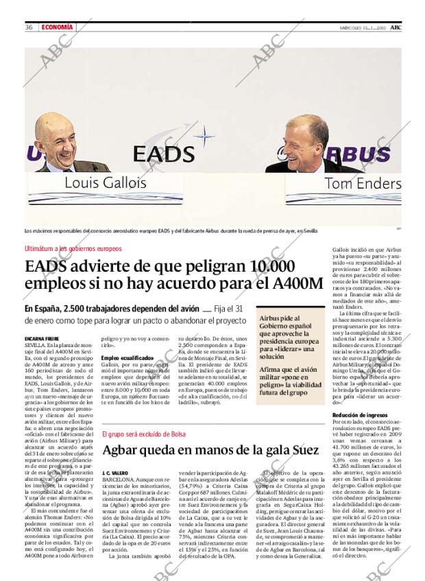 ABC MADRID 13-01-2010 página 36