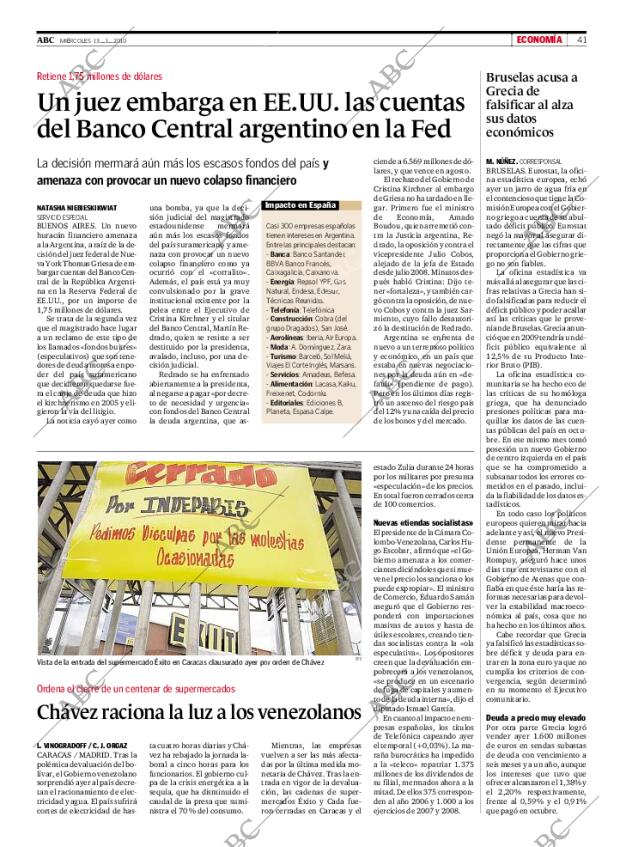 ABC MADRID 13-01-2010 página 41