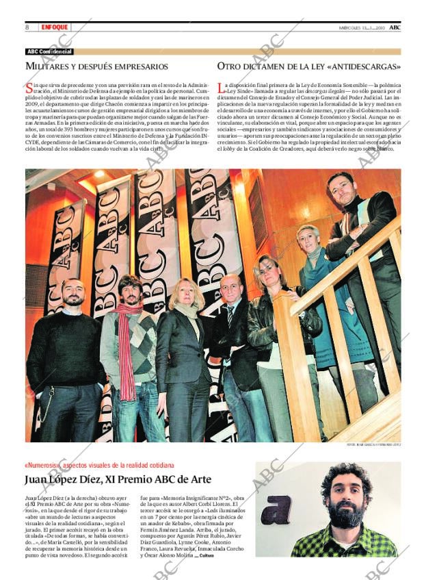 ABC MADRID 13-01-2010 página 8