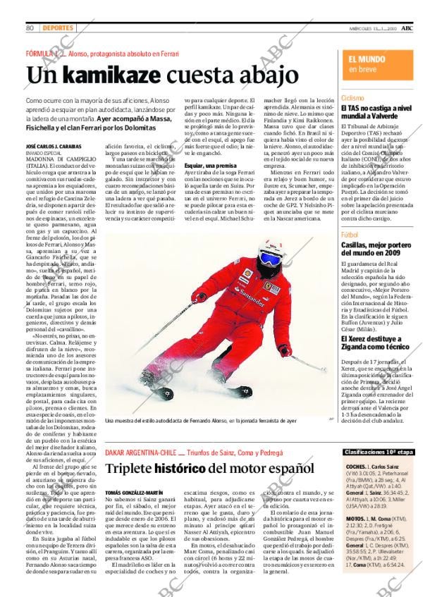 ABC MADRID 13-01-2010 página 80