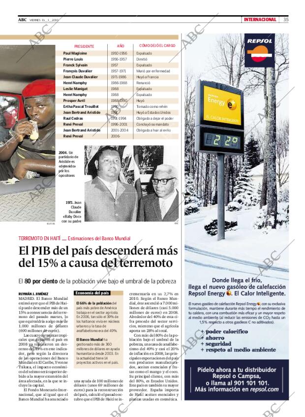 ABC MADRID 15-01-2010 página 35