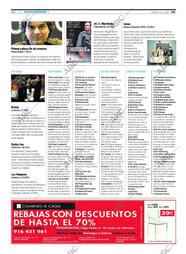 ABC MADRID 16-01-2010 página 100
