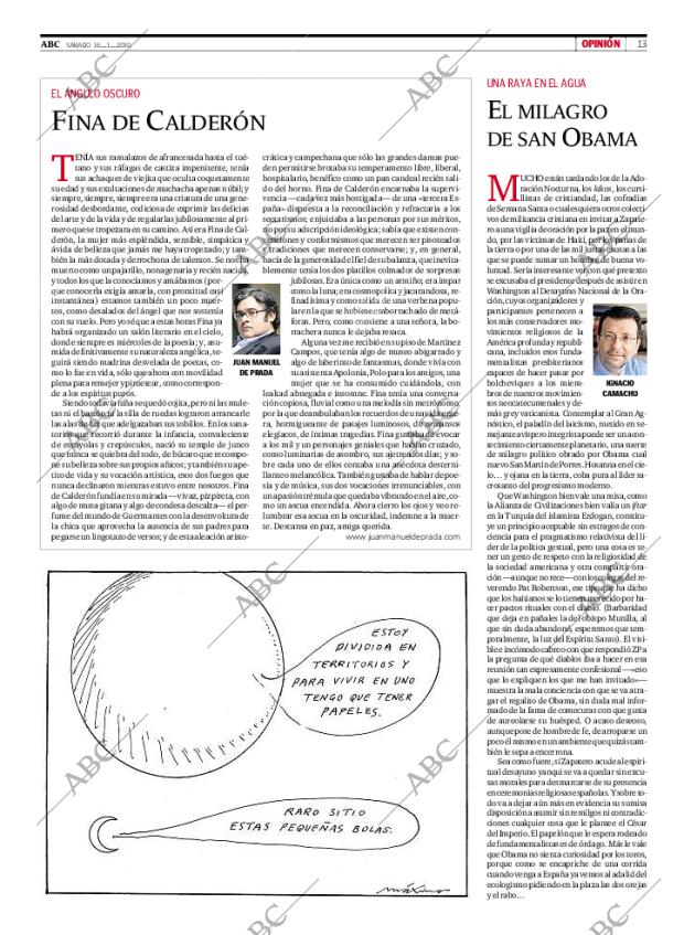 ABC MADRID 16-01-2010 página 13