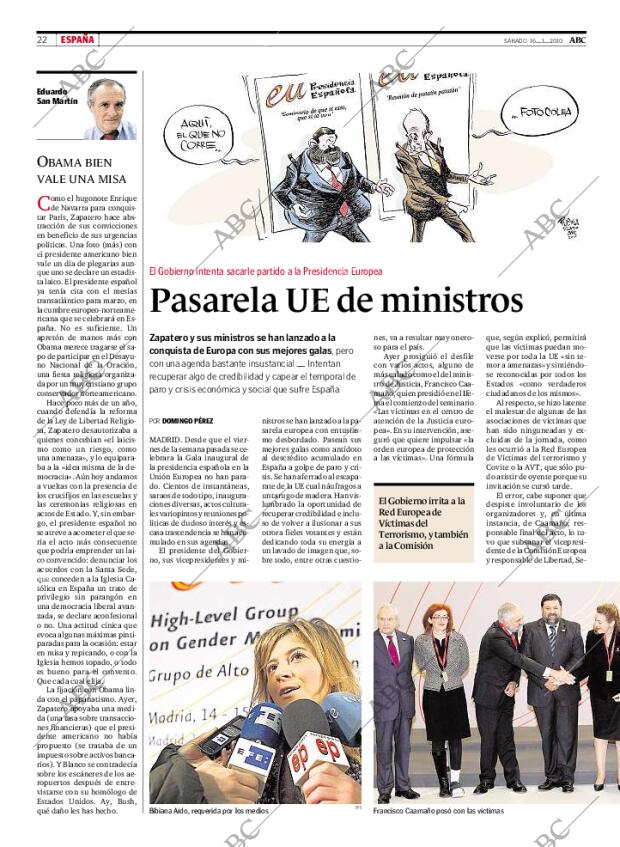 ABC MADRID 16-01-2010 página 22