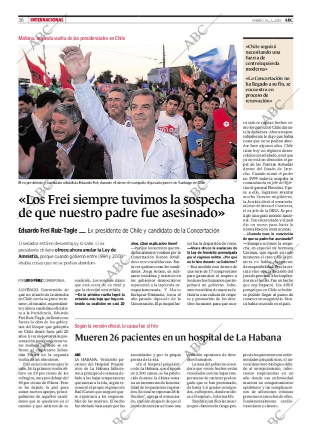 ABC MADRID 16-01-2010 página 36