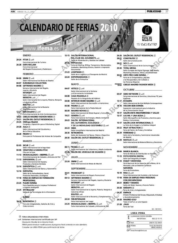 ABC MADRID 16-01-2010 página 37