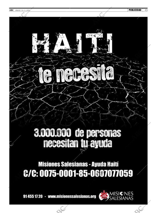 ABC MADRID 16-01-2010 página 45