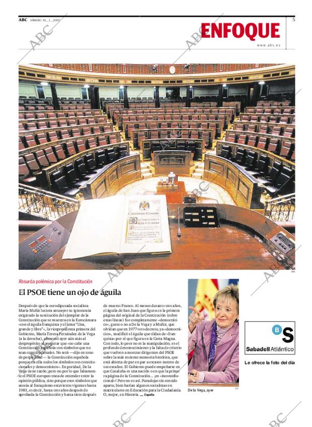 ABC MADRID 16-01-2010 página 5