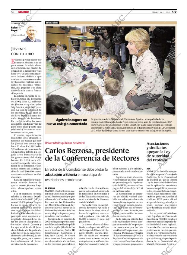 ABC MADRID 16-01-2010 página 52
