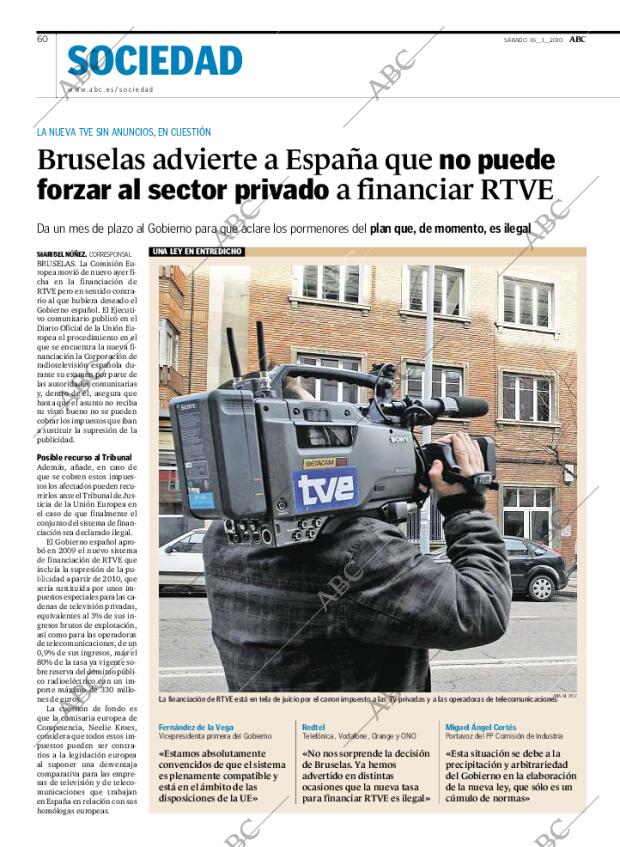 ABC MADRID 16-01-2010 página 60