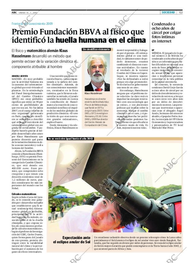 ABC MADRID 16-01-2010 página 63