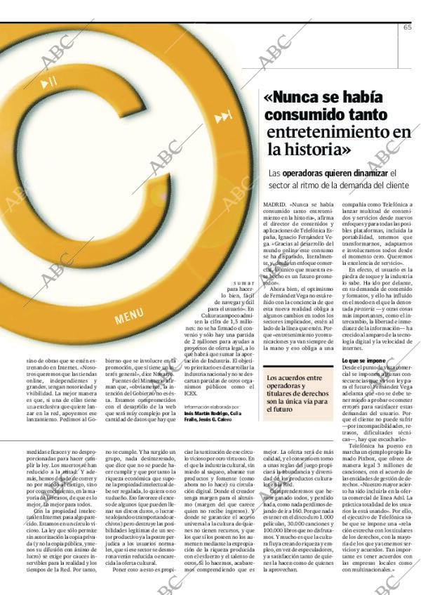 ABC MADRID 16-01-2010 página 65