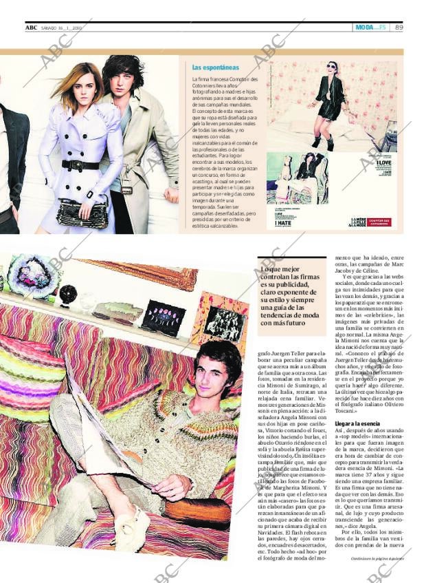 ABC MADRID 16-01-2010 página 89