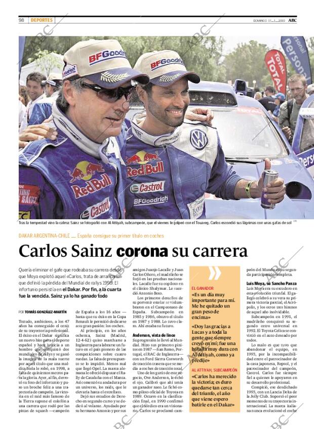 ABC MADRID 17-01-2010 página 100