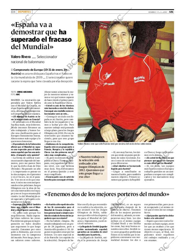 ABC MADRID 17-01-2010 página 106