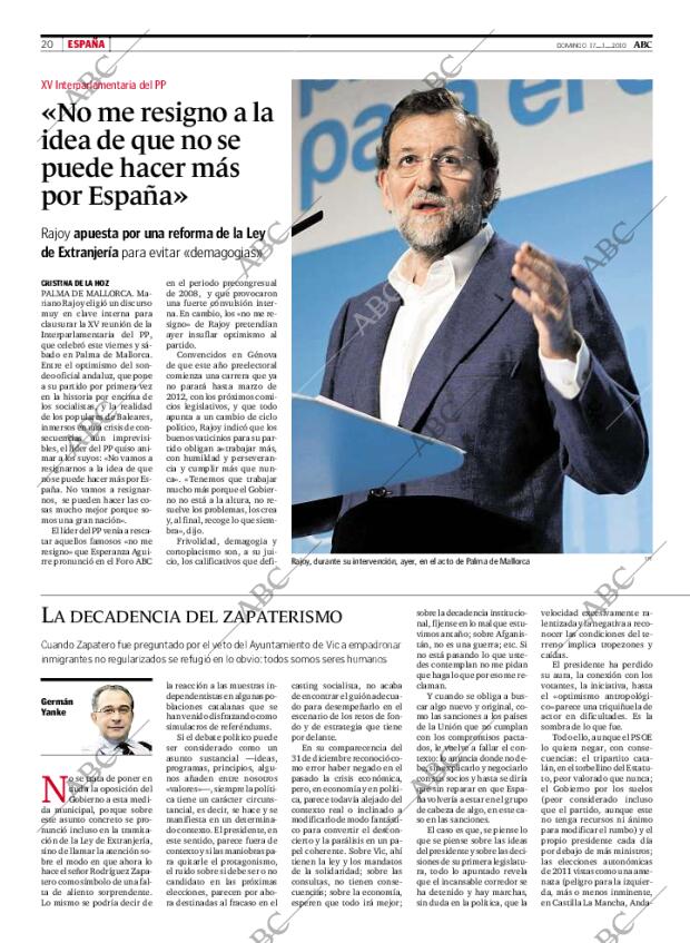 ABC MADRID 17-01-2010 página 22