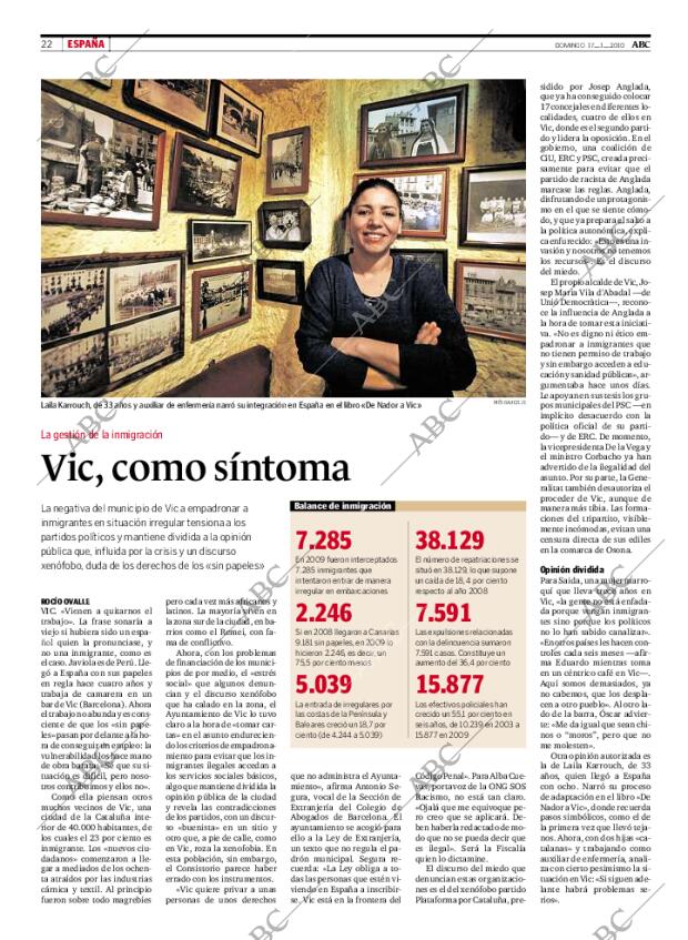 ABC MADRID 17-01-2010 página 24