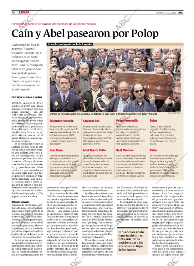 ABC MADRID 17-01-2010 página 28