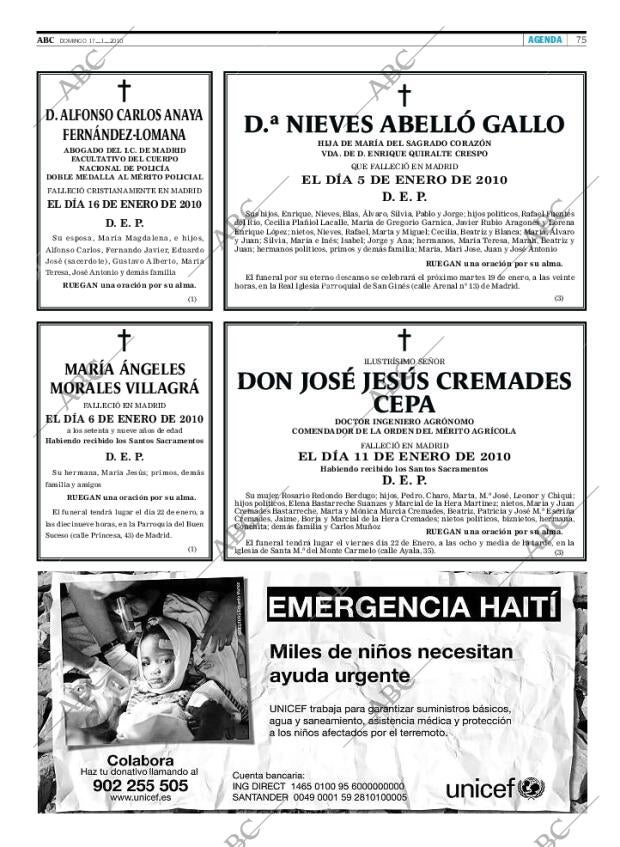 ABC MADRID 17-01-2010 página 77