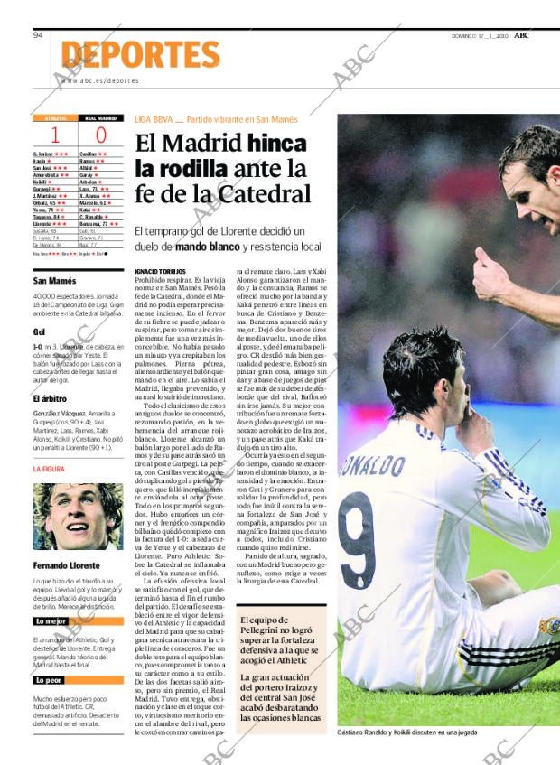 ABC MADRID 17-01-2010 página 96