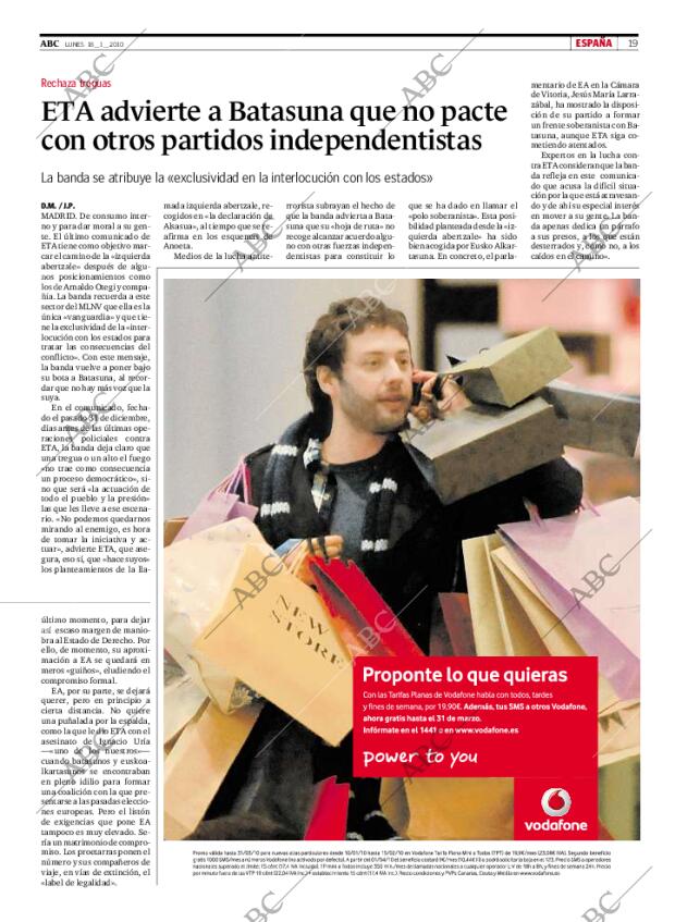 ABC MADRID 18-01-2010 página 19