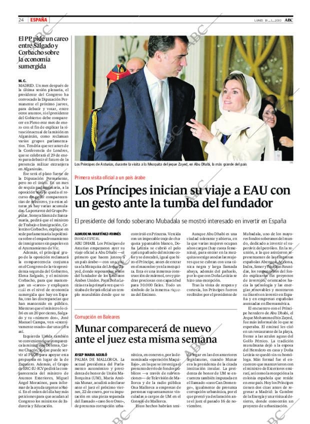 ABC MADRID 18-01-2010 página 24