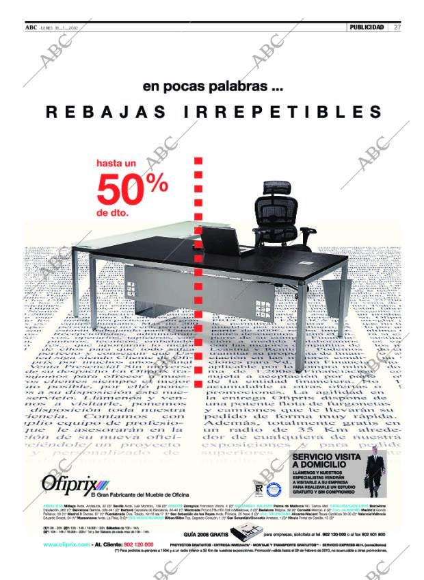 ABC MADRID 18-01-2010 página 27
