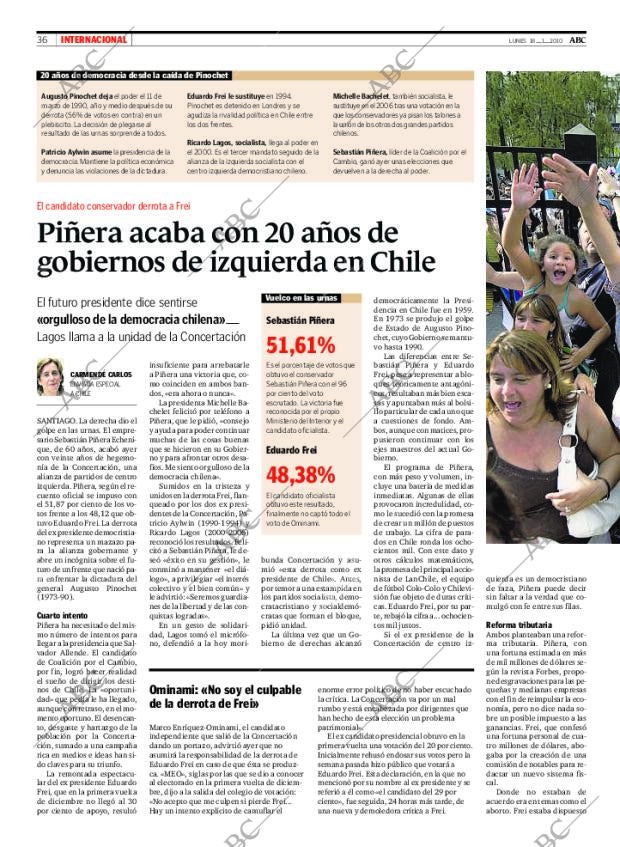 ABC MADRID 18-01-2010 página 36