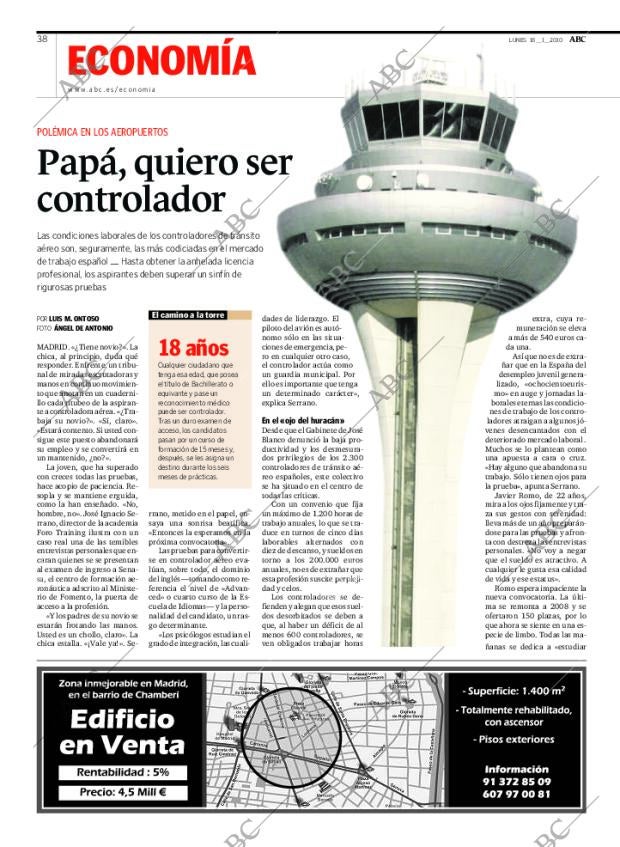 ABC MADRID 18-01-2010 página 38