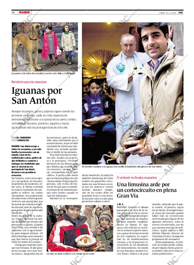 ABC MADRID 18-01-2010 página 46