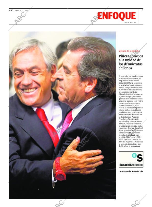 ABC MADRID 18-01-2010 página 5