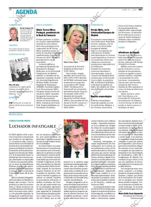ABC MADRID 18-01-2010 página 58